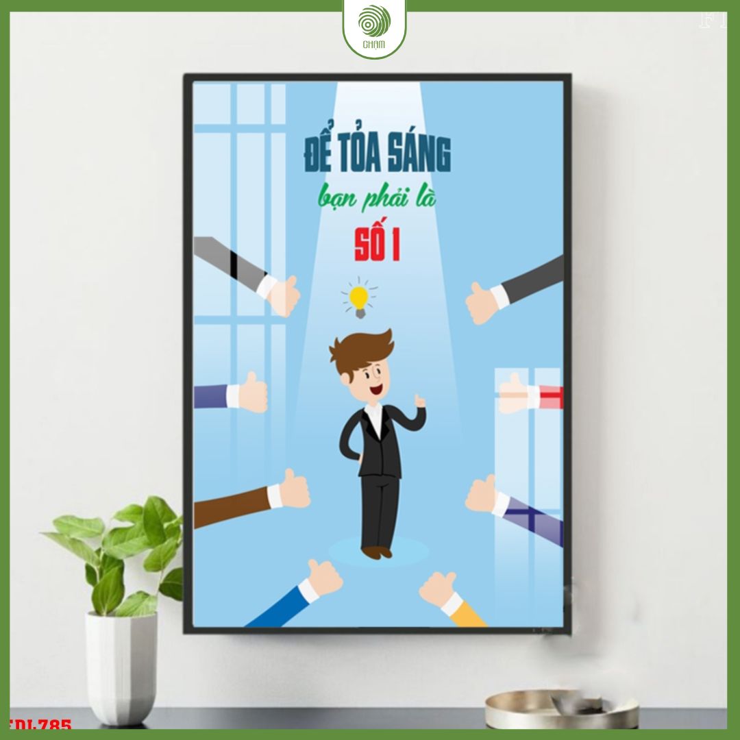 Tranh động lực treo tường C4