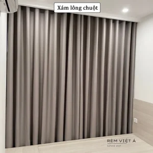 Rèm Màu Xám Lông Chuột