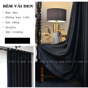 Rèm Màu Đen