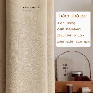 Rèm Màu Be